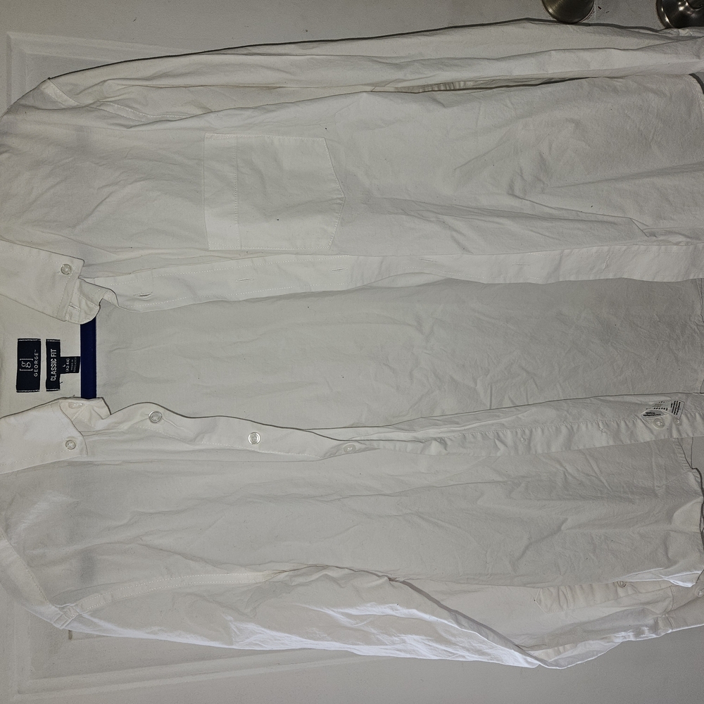 White Button-Up Shirt